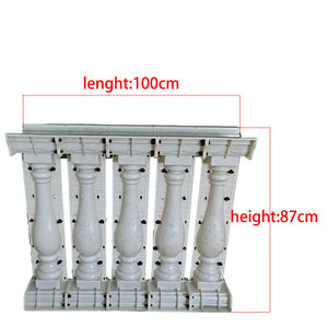 Moldes para Barandillas de Plástico ABS Decorativas para Exteriores, de Diferentes Alturas y el Mismo Diseño, Barandas Resistentes y Duraderas para Fundición - Product Image 5