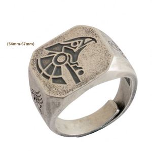 Chinese Style Jewelry Finger Band Lattice <b>Ring</b> <b>Black</b> Chain Band Finger <b>Ring</b> <b>for</b> <b>Men</b> Thai Silver Plated Open <b>Ring</b> - Product Image 6
