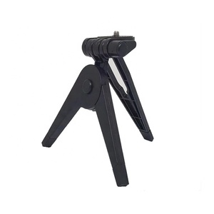Mini Trípode Plegable de Escritorio con Soporte de Tornillo de 1/4" para Cámaras DSLR, Smartphones, Cámaras de Acción, <span class=keywords><strong>GoPro</strong></span>, Insta360, DJI Osmo 6, <span class=keywords><strong>Webcam</strong></span> - Product Image 3