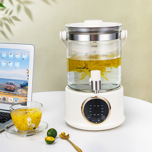 Bollitore Elettrico in Vetro da 2,5L per Casa e Ufficio <span class=keywords><strong>con</strong></span> <span class=keywords><strong>Infusore</strong></span>, <span class=keywords><strong>Teiera</strong></span> <span class=keywords><strong>con</strong></span> Filtro per Zuppe, Porridge, Tè Freddo/Caffè - Product Image 2