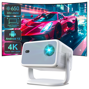 โปรเจคเตอร์ Topleo Android Led Proyector แบบติดเพดานสำหรับห้องพัก โปรเจคเตอร์พกพาขนาดเล็ก 13 นิ้ว รองรับ Wifi ภาพคมชัดระดับ 4k รุ่น TP350 DX Proyectores Smart P - Product Image 1