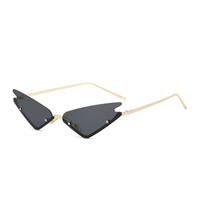 Gafas de Sol de Media Montura de Alta Calidad 2024, Gafas de Sol de Marca para Mujer, Diseño de Moda de Lujo, Gafas de Sol con Patillas Metálicas