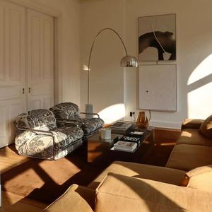 <span class=keywords><strong>Sofa</strong></span> satu orang dengan kain Jacquard antik, bagian desainer kelas atas untuk ruang tamu, apartemen, Hotel, kursi <span class=keywords><strong>Sofa</strong></span> logam - Product Image 3