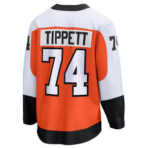 Maillots de hockey cousus pour hommes 11 Travis Konecny 39 Matvei Michkov 14 Sean Couturier 74 Owen Tippett 46 Trevor Zegras  S-3XL - Product Image 6