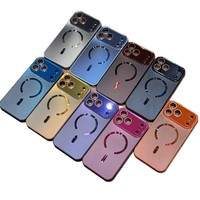 Coque PC givrée tout-en-un à ventouse magnétique avec grande fenêtre, très vendue pour iPhone 17 Pro Max, 17 Pro, 17, 18 Pro Max, 18 Pro