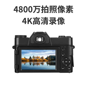 กล้องดิจิตอล 4K ความละเอียด 2880x2160 เซ็นเซอร์ CMOS เลนส์มุมกว้าง กล้องวิดีโอระดับเริ่มต้น - Product Image 5