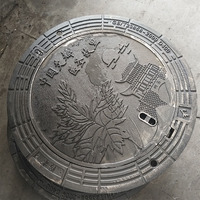 Couvercle de manhole anti-affaissement pour la construction de routes paysagères