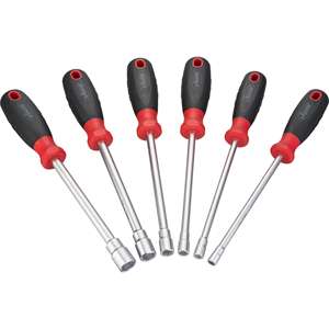 VIGOR Jeu d'écrous hexagonaux ∙ V4199 ∙ Profil à 6 pans extérieurs ∙ 6 pièces ∙ 6 · 7 · 8 · 10 · 12 · 13 ∙ Nombre d'outils: 6 - Product Image 1