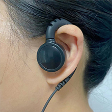 Respetuoso del medio ambiente auricular auriculares en la oreja con cable teléfono auriculares para Kenwood <span class=keywords><strong>EADS</strong></span> <span class=keywords><strong>AIRBUS</strong></span> KHS-34 PKT-23 Radio - Product Image 3