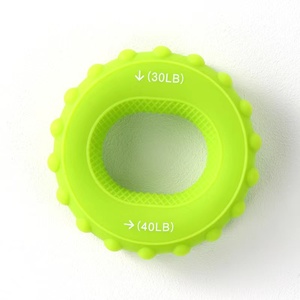 Silicone tập thể dục tay Grip Vòng tập thể dục giảm bớt áp lực phòng tập thể dục ngón tay đào tạo tay Grip tay cẳng tay Exerciser và strengthener - Product Image 4