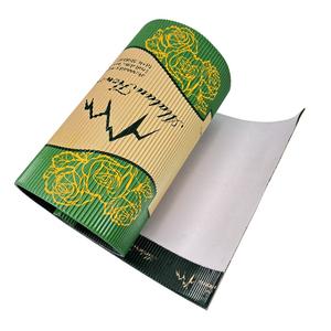 Rollo de Papel Kraft para Envolver Ramos de Flores, Papel Corrugado Marrón Eollo con Impresión Personalizada para el Día de San Valentín - Product Image 1