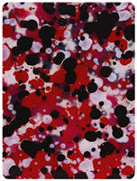 Feuille acrylique moulée à l'encre bleue de 1/8 "pour projet d'artisanat fait à la main feuille acrylique de couleurs spéciales pour étui de téléphone portable