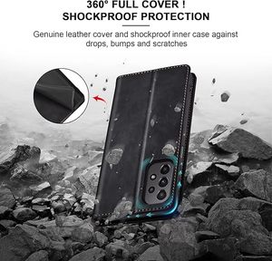 Laudtec เคสกระเป๋าสตางค์สำหรับ Samsung Galaxy Z Flip6ทนทานมีที่ใส่บัตรหนังแม่เหล็กขาตั้งเคสป้องกันการกระแทก TPU - Product Image 2