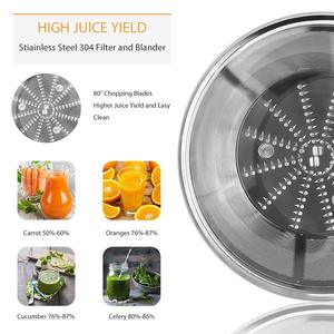 Extractor Wide Mouth Centrifugal <b>Juicer</b> Stainless Steel 400W Dishwasher Safe Household Use <b>Fruit</b> <b>Vegetable</b> <b>Machine</b> <b>Juicer</b> <b>Fruit</b> - Product Image 4