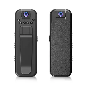 WiFi IP Cam Pocket Body Cam Cámara giratoria HD Video Grabadora de voz Videocámara Mini DV Cámara Clip Grabadora