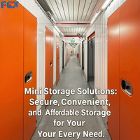Stockage en libre-service pour entrepôts, mini-unités de stockage à prix avantageux
