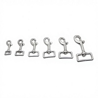 Acier inoxydable 316 marin # Mousqueton pivotant carré à 4 œillets 1-1/8 pouce x 80 mm pour ceinture, animaux de compagnie, yacht, bateau, accessoire de quincaillerie