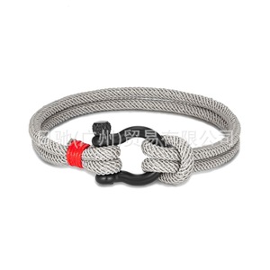 Horseshoe Buckle <b>Bracelet</b> Stainless Steel Clasp <b>Adjustable</b> Unisex Fashion Jewelry - Product Image 4
