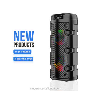 ZQS4271W Altavoz inalámbrico Bluetooth para fiestas al aire libre ZQS4271 portátil Dual 4 pulgadas Tws Fm Mp3 reproductor <span class=keywords><strong>de</strong></span> música Rgb luces <span class=keywords><strong>de</strong></span> Color - Product Image 1