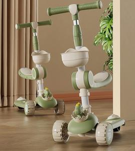 Vente en gros d'usine, trottinette multifonctionnelle pour enfants en forme de dinosaure / Trottinette pour enfants à roues lumineuses 3 en 1 / Trottinette pour enfants - Product Image 6
