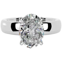Bague en argent sterling 925 MUSHAN, sertie de diamants moissanite couleur D 2ct 3ct, pour femmes, bijoux de luxe fins s925.