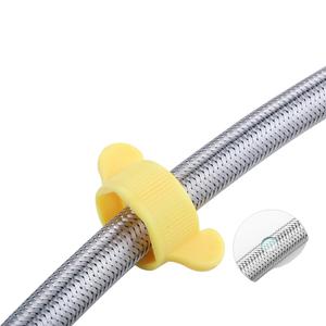 Tuyau <span class=keywords><strong>flexible</strong></span> en acier inoxydable tressé pour l'arrivée d'eau des toilettes - Product Image 3