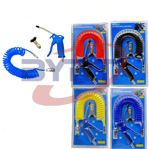 Ensemble de tuyaux d'air en PU 5x8mm ensemble de tête de ventilateur de filtre ensemble de tuyaux d'air de 5 mètres avec souffleur de filtre souffleur de poussière pour camion lourd - Product Image 1