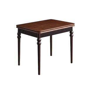 Foldable Solid Wood Square Dining <b>Table</b> Vintage Two-tone For Small Homes Dining Room - Product Image 5