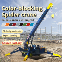 Grúa Araña con Canastilla - Certificación CE, Segura para Trabajos Aéreos y Operaciones de Mantenimiento en Altura