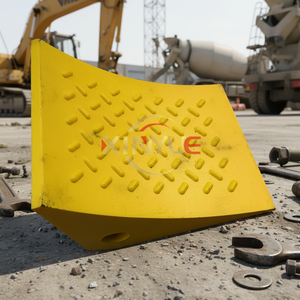 <span class=keywords><strong>Cale</strong></span> <span class=keywords><strong>de</strong></span> <span class=keywords><strong>roue</strong></span> en polyuréthane <span class=keywords><strong>de</strong></span> 10 tonnes pour camion, <span class=keywords><strong>remorque</strong></span> et équipement <span class=keywords><strong>de</strong></span> stationnement <span class=keywords><strong>de</strong></span> véhicules miniers - Product Image 2