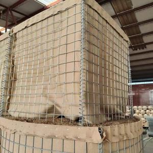 Barrière défensive <span class=keywords><strong>Hesco</strong></span> Bastion, mur de protection modulaire à assemblage rapide pour le terrain - Product Image 2