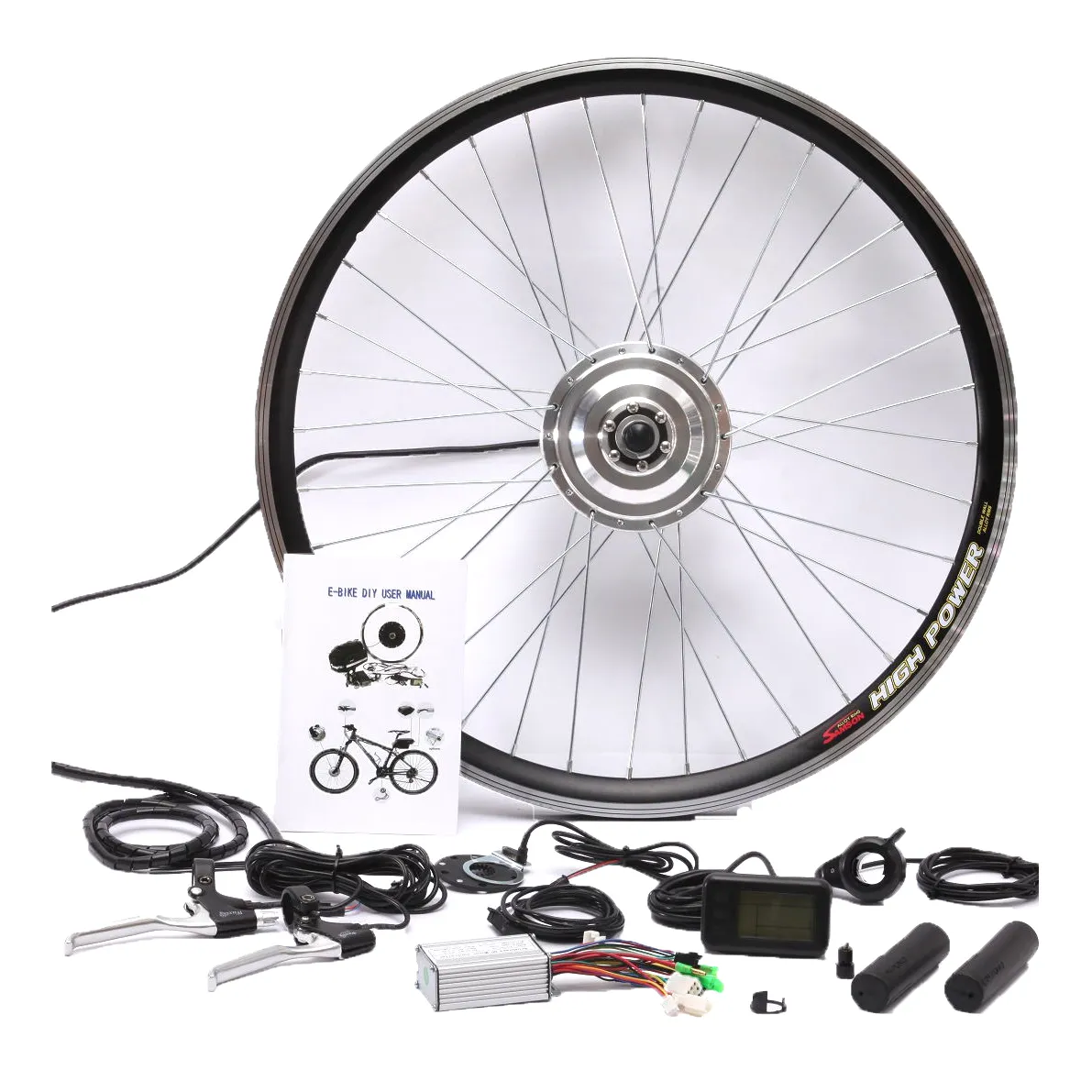 Cheap and high quality MXUS 250w e bike accessories electric conversion kit with other electric bicycle parts