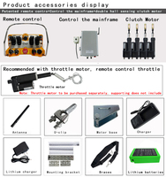 Control Remoto Industrial Dinghui, 4 Palancas de Mando, Funciones Automáticas, Construcción Metálica, 1 Año de Garantía, Personalizable a 4 Posiciones