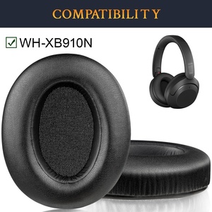 <strong>WH</strong> <strong>XB910N</strong> Earpads Cushions Replacement for <strong>Sony</strong> <strong>WH</strong>-XB910 <strong>XB910N</strong> Earpad Soft Protein Leather <strong>Ear</strong> <strong>Pads</strong> - Product Image 4