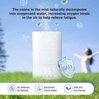 Humidificateur et purificateur d'air à ozone 4L, diffuseur d'arômes pour la maison et le bureau, élimination des odeurs, humidification de l'air à l'ozone