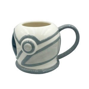 Novedad <span class=keywords><strong>astronauta</strong></span> diseño grande de cerámica taza de cerveza con mango para vacaciones bebiendo - Product Image 1
