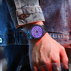 Nouvelle Montre-bracelet à Quartz Officielle 3D Originale Rotative en Gros, Étanche, Anime Rinnegan pour <span class=keywords><strong>Sasuke</strong></span> - Product Image 4