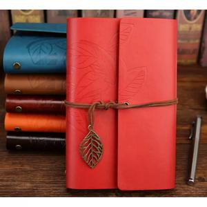 A5 Pu Leather Old Classical Notebook Customized <b>Gift</b> Logo Printed Business Office Supplies Diary Book Sewing Binding Wholesale - Product Image 2