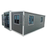 Conteneur extensible pliable de Tyni House de Villa de structure en acier préfabriquée portative pour le bureau ou l'usage à la maison