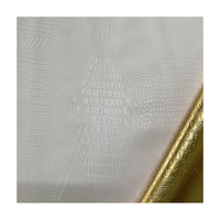 Échantillon Gratuit : Similicuir PVC pour Ameublement, Sacs à Main, Cuir Synthétique, Cuir Crocodile, Décoration de Sièges de Voiture, Imperméable et Anti-taches