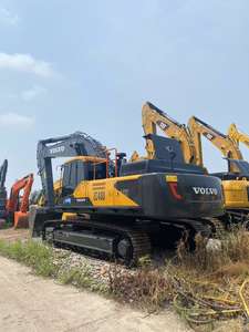 Pelles sur chenilles hydrauliques Volvo EC480DL EC480D d'occasion de haute qualité 48T grande pelle agricole EC480 pelleteuses d'occasion - Product Image 3