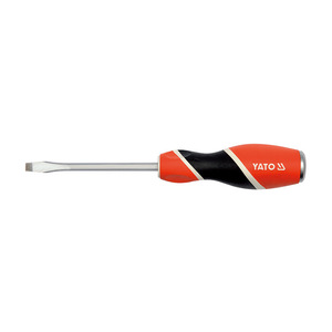 Yato Flathead <b>Screwdriver</b> S2 Steel Magnetic Handle Anti-Slip For Diy Repair Tools - Product Image 1