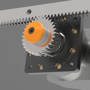 Cremagliera dentata dentata dentata dentata a ruota elicoidale planetaria in acciaio - Product Image 4
