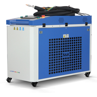 Mini machine de soudage laser, soudeuse laser à fibre portative pour le soudage et le nettoyage des métaux