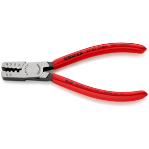 KNIPEX 97 61 145 A SB Herramientas de crimpado para terminales con revestimiento de resina sintética de 145 mm - Product Image 2