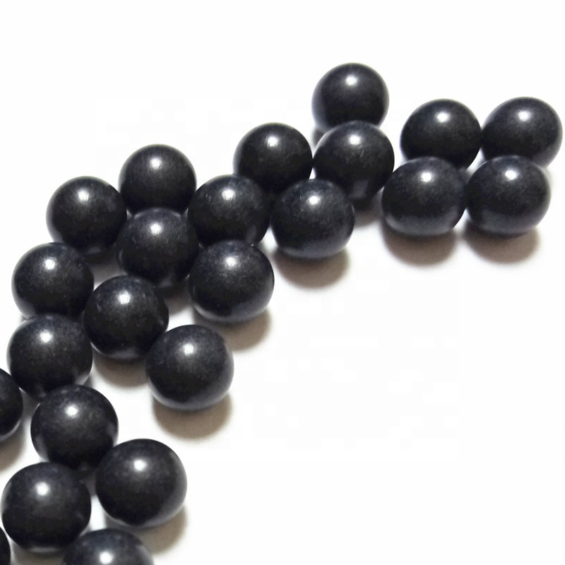 11 мм Черный твердый пластиковый шарик с помпоном для герметизации