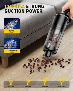 Aspiradora Inalámbrica Ultraligera, Potente Limpiador de Pisos Portátil de ABS, 30-60 Minutos de Autonomía, para Pisos Duros, Azulejos, Alfombras, Hogar y Auto - Product Image 5