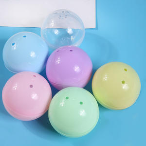 65mm Empty Capsule Colorful Transparent Plastic <b>Toys</b> for Kids Age 5 to 13 <b>Vending</b> <b>Machine</b> Christmas Present Packaging - Product Image 2