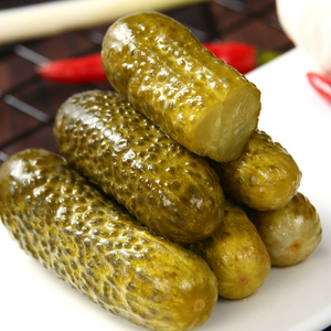 Concombres marinés de style russe classique authentique-Plat d'accompagnement traditionnel pour hamburgers et sandwichs occidentaux | <span class=keywords><strong>Recette</strong></span> européenne - Product Image 5