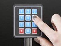 Clavier matriciel rétroéclairé 4x4 OEM à bas prix, interrupteur à membrane, bouton en caoutchouc pour applications électroménagères